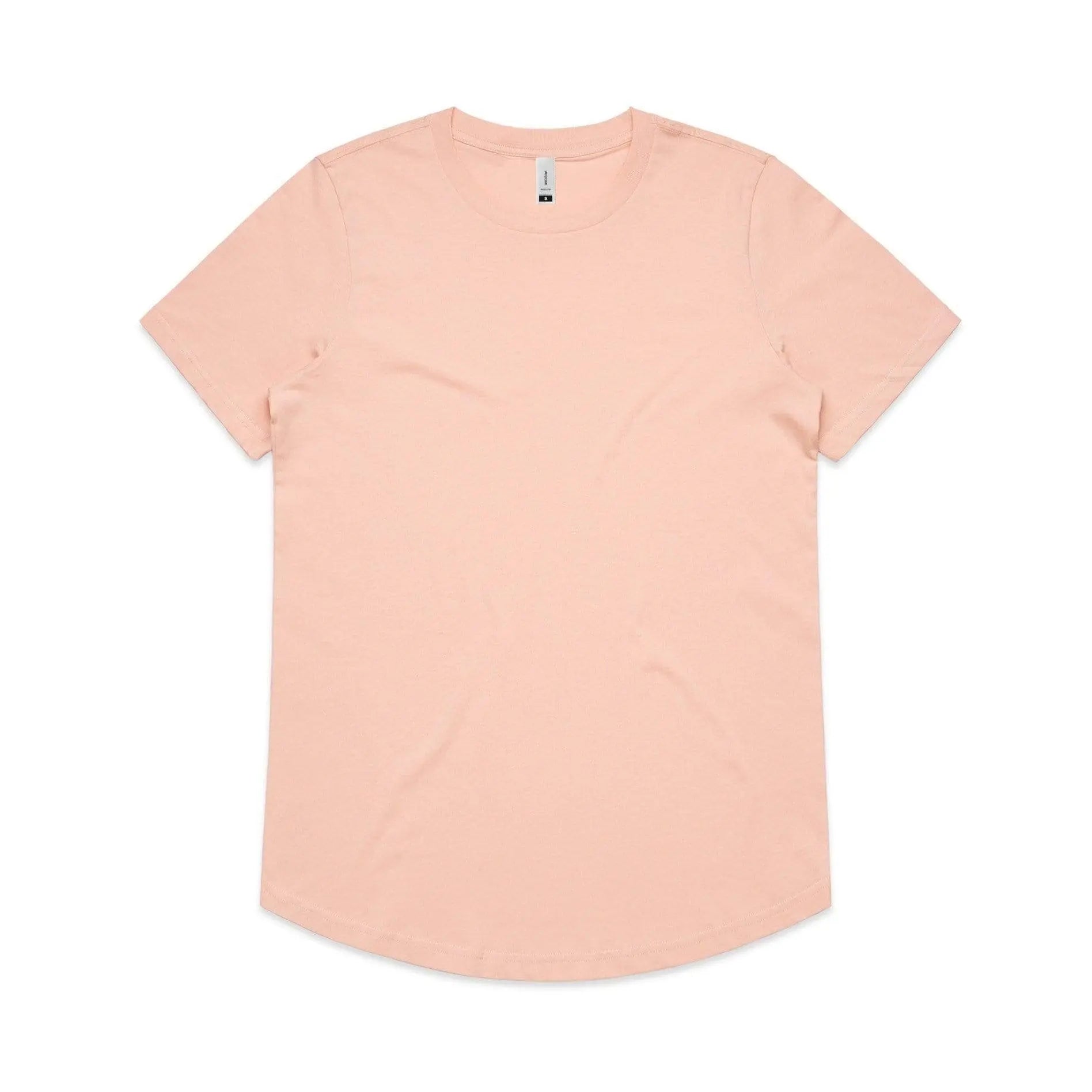 As Colour Women's drop tee 4052 Casual Wear As Colour PALE PINK XSM